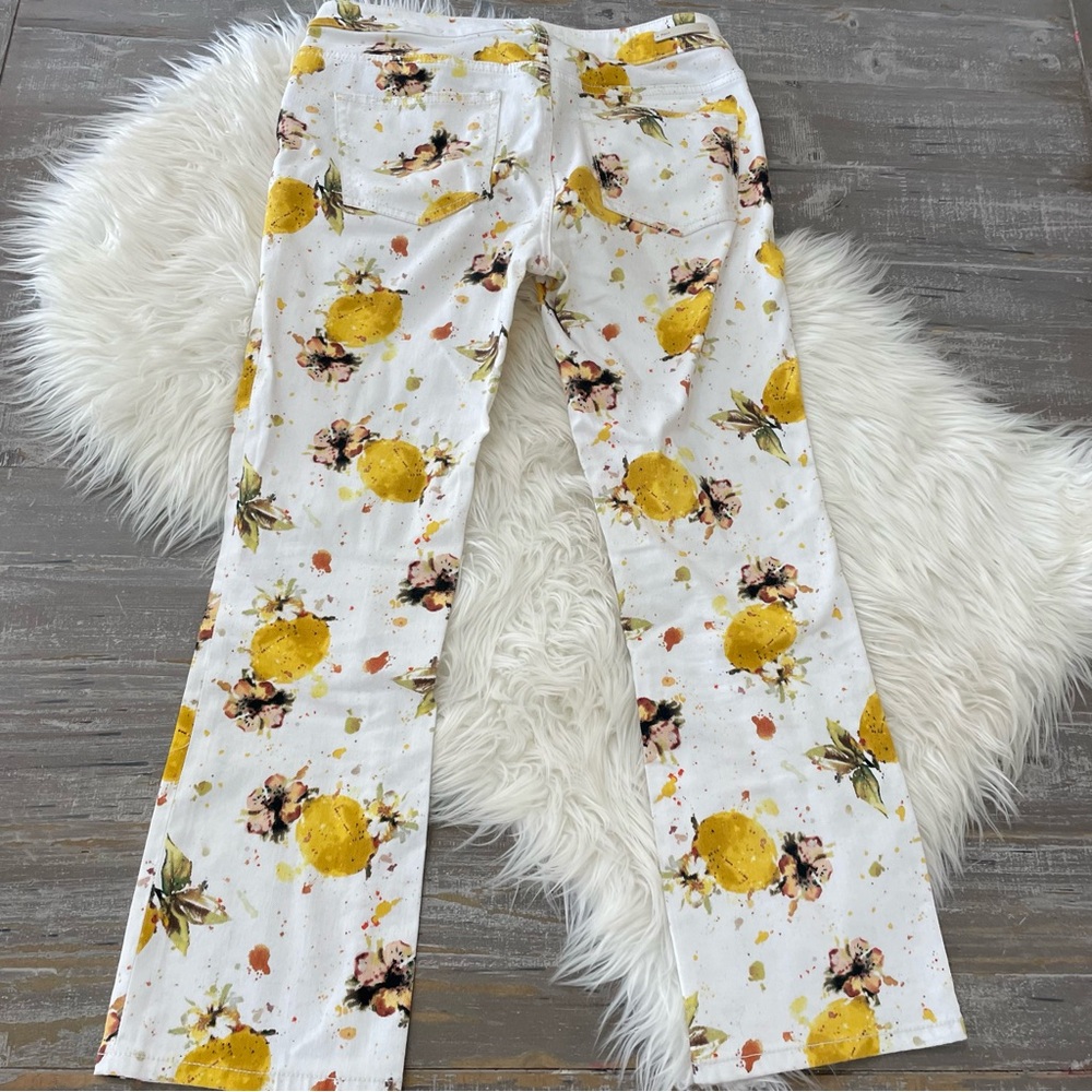Pilcro and the Letterpress Anthropologie Lemon Grove Cropped Bootcut Jeans - Picture 6 of 6